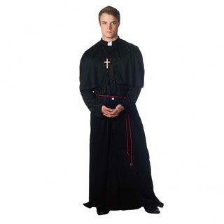 amscan 996197 Kostüm Priester Holy-er than thou Gr. 50/52