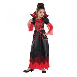amscan 997001 Kostüm Vampir Queen Kleid  Gr. 134