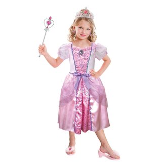 amscan 997587 Kostüm Prinzessin 5-teilig Gr. 98 - 116