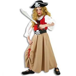 Fries 11276 Piratenmädchen Kinder Kostüm Gr 128
