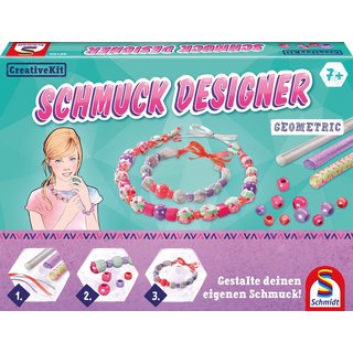 Schmidt Spiele 46105 Schmuck Desginer Geometric, Creative Kit