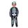 amscan Kostüm Skeleton Overal mit Mütze Gr. 86 - 98
