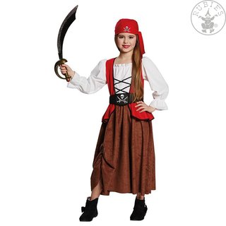 Rubies 12939 Kostüm Piratenbraut 116 - 164