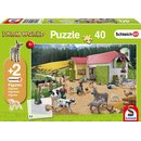 Schmidt Puzzle 56189 Ein Tag auf dem Bauernhof 40 Teile...