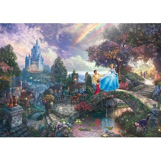 Schmidt Puzzle 59472 - 1000 Teile - Thomas Kinkade, Disney - Cinderella / Aschenputtel