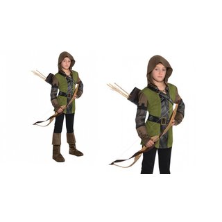 Amscan 845714-55 Kostüm Robin Hood - König der Diebe 5-teilig Gr. 134 - 140 (8-10 Jahre)