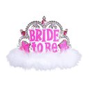 WIDMANN 8869 B "Bride to Be" Krone - Braut Diadem Tiara Kopfschmuck