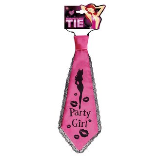 WIDMANN 8862P Pinke Krawatte Party Girl für Junggesellinnenabschied