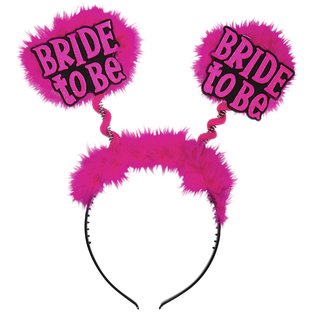 WIDMANN 8849E - Haarreifen mit Aufdruck "Bride to be"