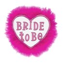 WIDMANN 8844B Brosche weiss "Bride to be" mit...