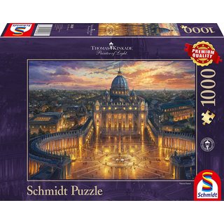 Schmidt Puzzle 59628 - 1000 Teile - Thomas Kinkade, Vatikan