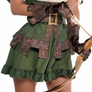 amscan Kostüm Robin Hoodie 4-teilig Gr. 34 - 50