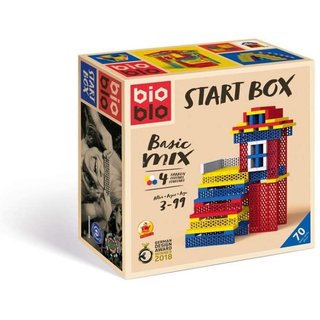 Piatnik 64033 Bio Blo ökologische Bausteine Start Box Basic Mix 70 Steine