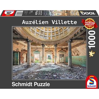 Schmidt 59681 Puzzle 1000 Teile | Aurelien Villette | Topopholie Serie - Sanatorium