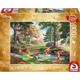 Schmidt Puzzle 59689 - 1000 Teile - Thomas Kinkade | Winnie the Pooh