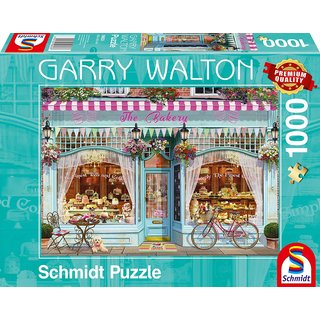 Schmidt Spiele 59603 Puzzle 1000 Teile | Garry Walton | Bäckerei