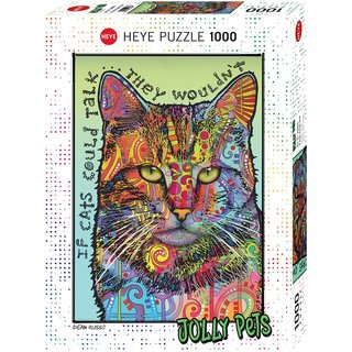 Heye 29893 Puzzle 1000 Teile Dean Russo Jolly Pets If Cats Could Talk 1000 Teile
