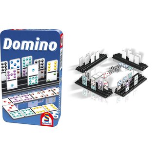 Schmidt Spiele 51435 Bring mich mit Spiel Domino | Metalldose