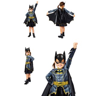 amscan Kostüm DC Batgirl 3-teilig Gr. 128-146