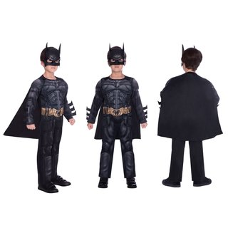amscan 9906065 Kostüm Batman Dark Knight 3-teilig 140 - 152